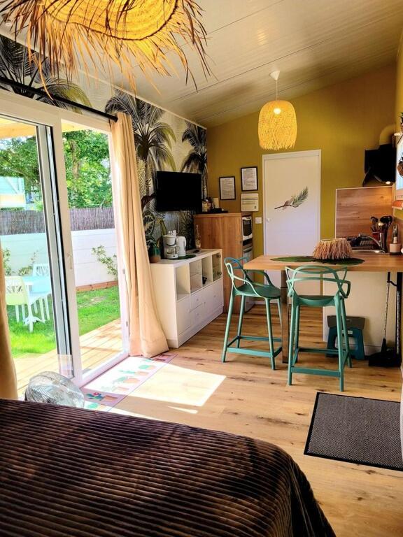 Saint-Aignan-Grand-LieuCopacabana Tiny House Studio Terrasse Jardin别墅 外观 照片